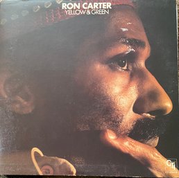 RON CARTER  - Yellow & Green - 1976 Vinyl LP Record CTI 606451 - Jazz