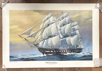 USS Constitution Poster
