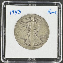 1943 Walking Liberty Half Dollar