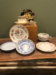 Vintage China Tea Cup Pieces From Around The World