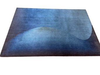 Modern Nourison Rug In Sapphire