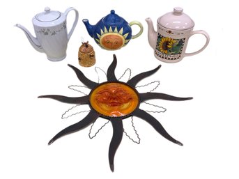 Sunflower & Teapots