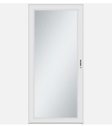 LARSON Signature Selection 30-in X 80-in White Full-view Interchangeable Screen Aluminum Storm Door