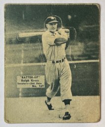 1934 Batter Up #169 Ralph Kress