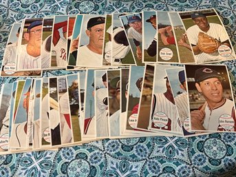 Partial Set Of 1964 Topps Giants Mixed HOFErs 34 Total 34/60