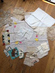 Vintage And Antique Linens And Lace