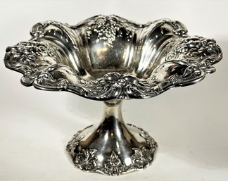 Francis I  Reed And Barton Compote 4 3/4' X 8' 399.4 G Sterling Silver