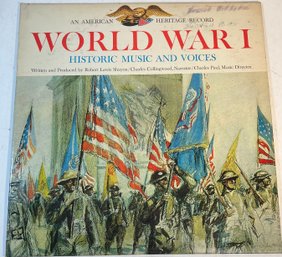 World War I Historic Music And Voices Record