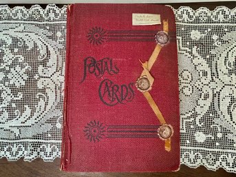 Early 1900s Postcard Book With Over 170 Postcards Of North And South America