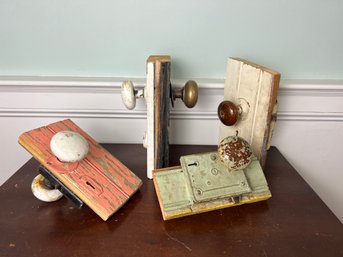 Collection Of Antique Doorknobs & Hardware