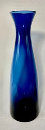 Vintage Retro Sapphire Blue MCM Vase