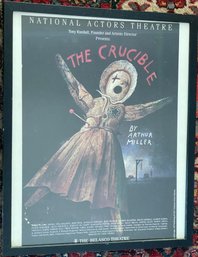 Framed Theater Print 'The Crucible'