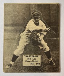 1934 Batter Up #140 Bill Lee