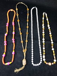 Set Of Beaded Necklaces