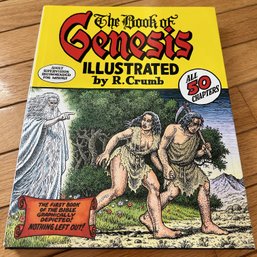 'the Book Of Genesis' Graphic Novel By Famed Illustrator/artist R. CRUMB