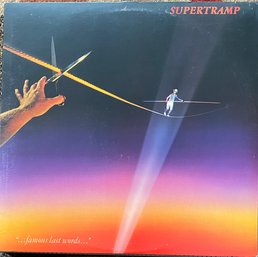 SUPERTRAMP - 'FAMOUS LAST WORDS' LP, SP-3732, 1982 - VERY GOOD CONDITION W/ Sleeve