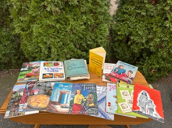 Book Lot 14 Of 20: Vintage Cookbooks, Teen Magazines & More