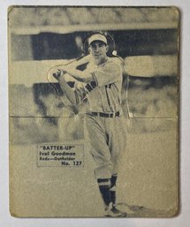 1934 Batter Up #127 Ival Goodman