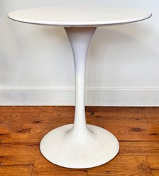 A Tulip Based Saarinen Style Side, Or Bistro Table