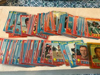 Lot Of 123 - 1971 Topps Football Charlie Sanders Rookie Loaded W/Hofers