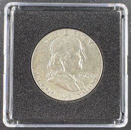 1963 Benjamin Franklin Half Dollar