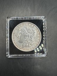 1881 Morgan Silver Dollar