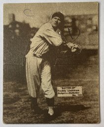 1934 Batter Up #122 Freddy Lindstrom