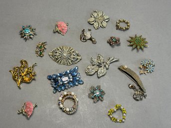 Beautiful Collection Of Vintage Pins