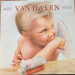 VAN HALEN -  '1984' RARE MISPRINT 1983 LP - (1-23985) RECORD VERY GOOD - W/ Sleeve