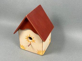 Handpainted Wooden Birdhouse
