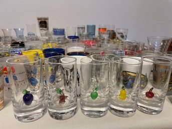 Shot Glass Collection! Over 220 Shot Glasses In The Lot!