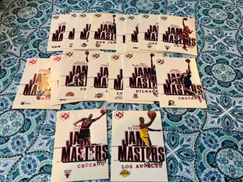 1997-98 Upper Deck Jam Masters Near Complete Set Kobe, Jordan - Missing #7,9,11