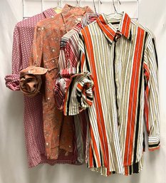 Grouping Of 4 Men's Vintage Shirts - Group 5