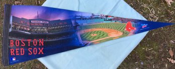 Vintage Boston Red Sox Fenway Park Baseball Pennant Banner