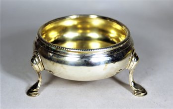 Antique Georgian Sterling Silver Footed Salt Cellar