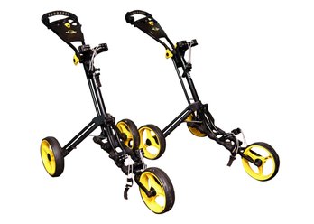 2 Ray Cook RCX  Black Yellow Golf Carts