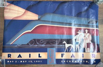 1991 Rail Fair Poster