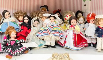 An Array Of Vintage Madame Alexander Dolls