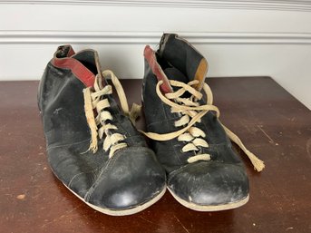Vintage Pair Of Boxer's Shoes