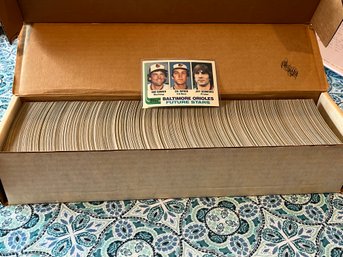 1982 Topps Baseball Complete Set Cal Ripken Jr Rookie