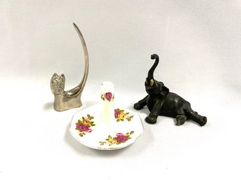 Trio Of Unique Ring Holders