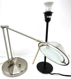 2 Table Lamps In Working Condition