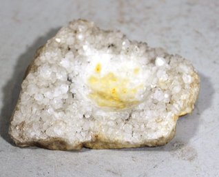 Vintage Geode Crystal Polished Dish