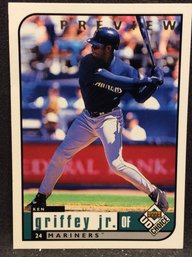 1999 Upper Deck Choice Ken Griffey Jr PREVIEW Card - L