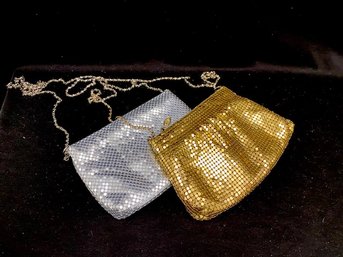 Vintage Silver & Gold Mesh Handbags