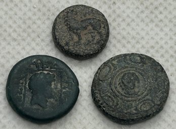 RARE Grouping Of Ancient Bronze Macedonian And Thracian Coins- 300-420 B.C.