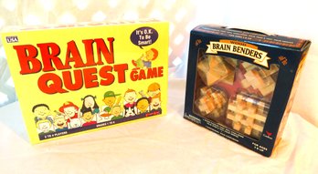 New Sealed Brain Quest And Brain Benders Games