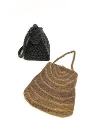 Pairing Of Vintage Beaded Evening Bags