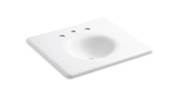 NEW Kohler Cast Iron Sink ~ White ~ 25 5/8 X 22 1/4 ~