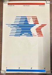 1984 Olympic Poster